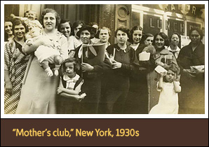 <a href='onlineactivities01.html'>1. “Mother’s club”, New York, 1930s</a><p><strong>A nurse from the Henry Street Settlement with a parent education class known as a “mother’s club,” New York, 1930s</strong><br />Courtesy National Library of Medicine</p>
<hr />
<p>The poor immigrant communities in urban industrial neighborhoods had little access to health professionals despite their great need for care. Since Henry Street was founded earlier, some communities were able to improve their living conditions and health through social and health services from settlement houses, such as the Henry Street Settlement in New York City. For example, neighborhood women organized in mother’s clubs to share experiences and hear advice from professional nurses of the Henry Street Visiting Nurses Service.</p>