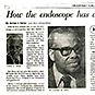 Page with typewritten text and photo of Dr. Berry.