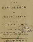 title page from The new method of inoculating for the smallpox