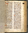 F. 146 recto from Manuscript E 21, Antidotarium by Ibn Masawayh. A two column hand written manuscript page.