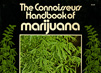 Photograph of a Book with marijuana plants on the cover.