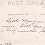 Back of postcard has section for handwritten note.
