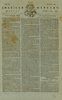 A page of newspaper text