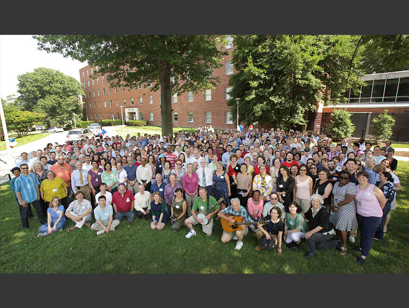 A photo of a group of people