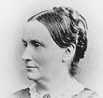 Dr. Hannah E. Myers Longshore, a female posing for her portrait.