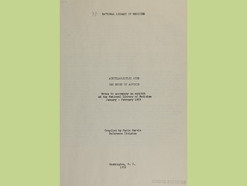 A typed title page of a book