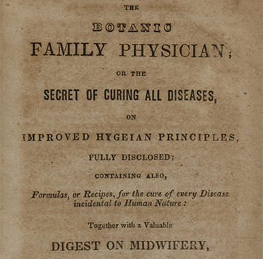 A title page of a book