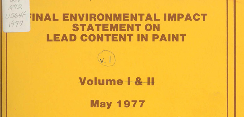 A book cover with text and an illustration of two paint cans