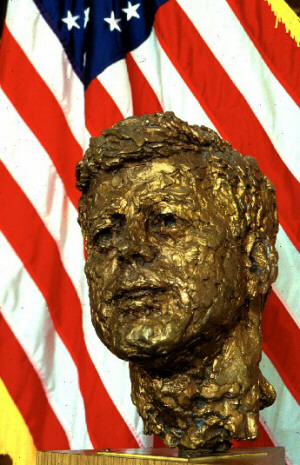 Bust of President Kennedy