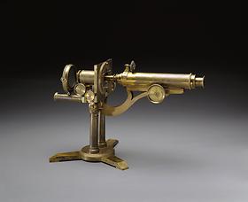 Dr. J. J. Woodward's Microscope,
Light Grand American Microscope, Philadelphia; Manufacturer: Joseph Zentmayer, 1864