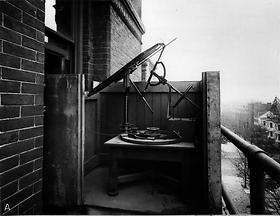 Woodward's photomicrography apparatus, Washington, D.C., about 1876