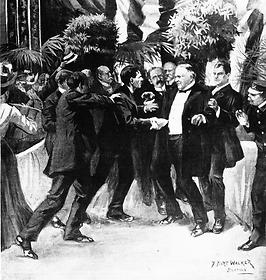 The shooting of President McKinley, September 21, 1901