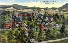 postcard of Hollins College