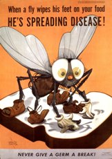Poster, military anti-fly hygiene campaign