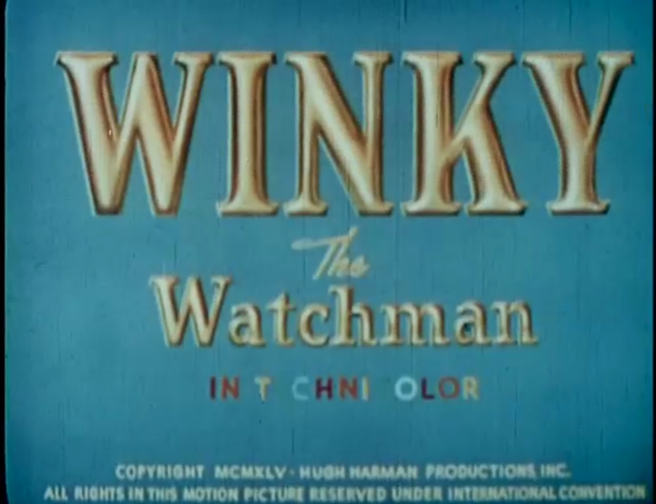 Video thumbnail for Winky the Watchman
