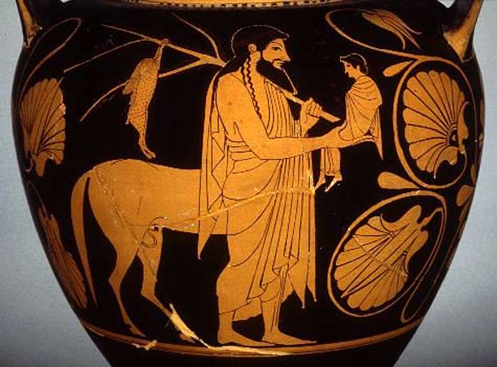 Greek Medicine - Chiron and Achilles
