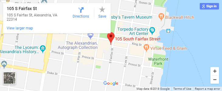 Directions to the Stabler-Leadbeater Apothecary Museum