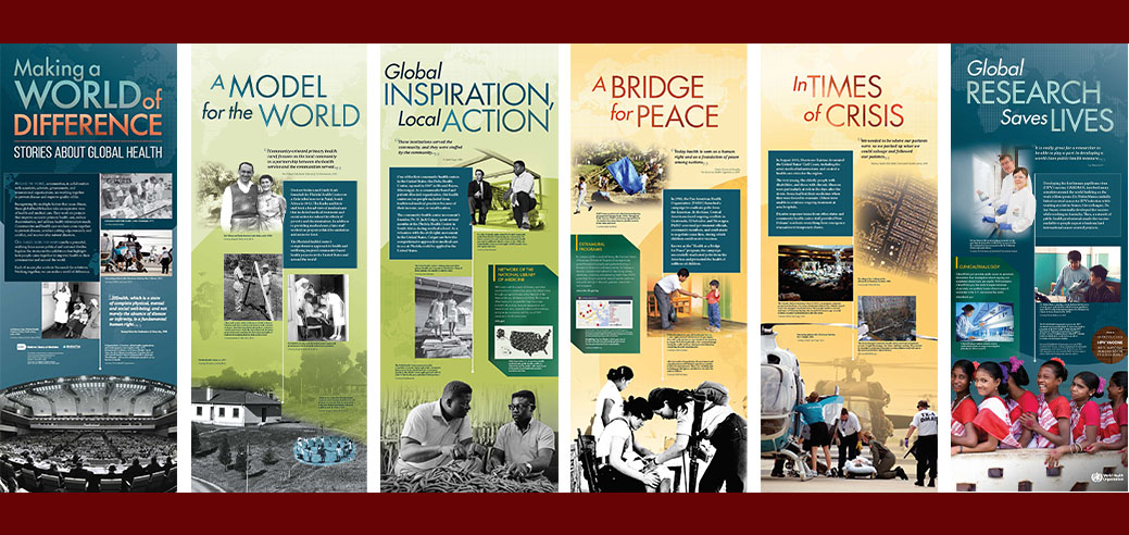 Making a World of Difference Exhibition Banner