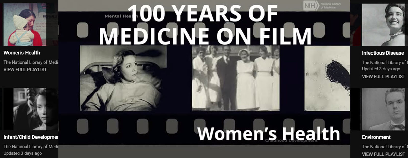 History of Medicine Section on NLM YouTube Channel