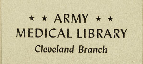 Army Medical Library Cleveland Branch
