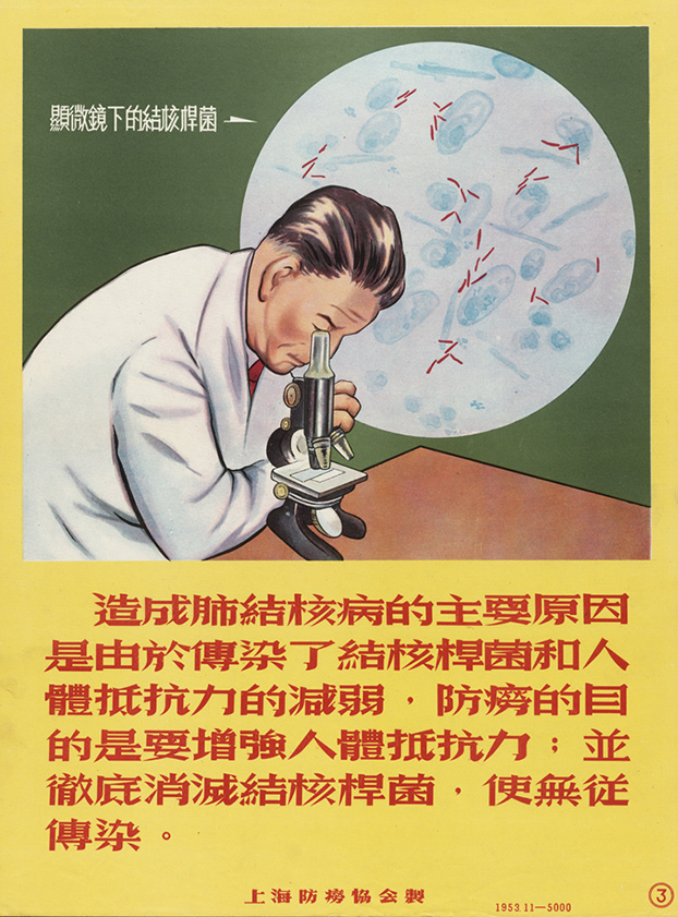 Scientist studies TB