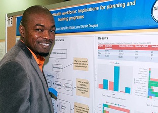 A man at the conference