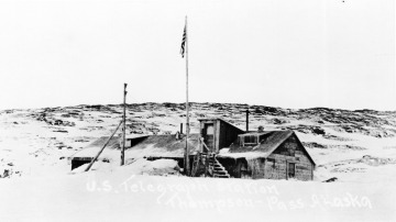 U.S. Telegraph Station. Thompson Pass, Alaska