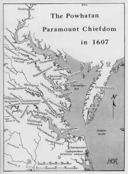 Powhatan Territory, 1607