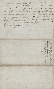 Tecumseh's Speech to Governor Harrison, 20 August 1810