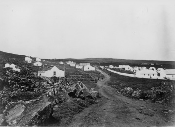 Settlement at Kalawao Leprosy Colony, 1880