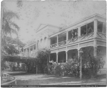 Queen's Hospital in 1890