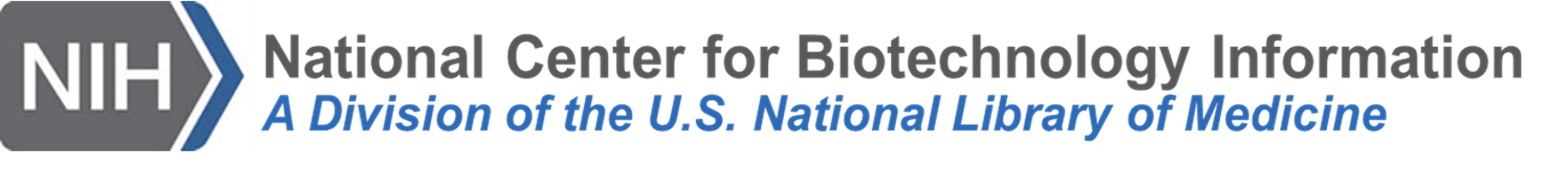 NCBI as a division of NLM logo