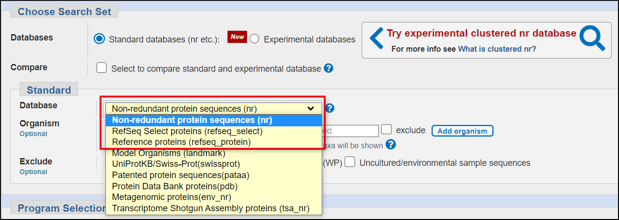 Protein databases