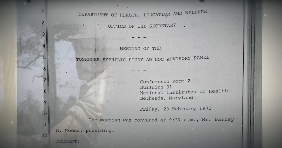 Meeting minutes from the February 23, 1973 Ad Hoc Advisory Panel held on