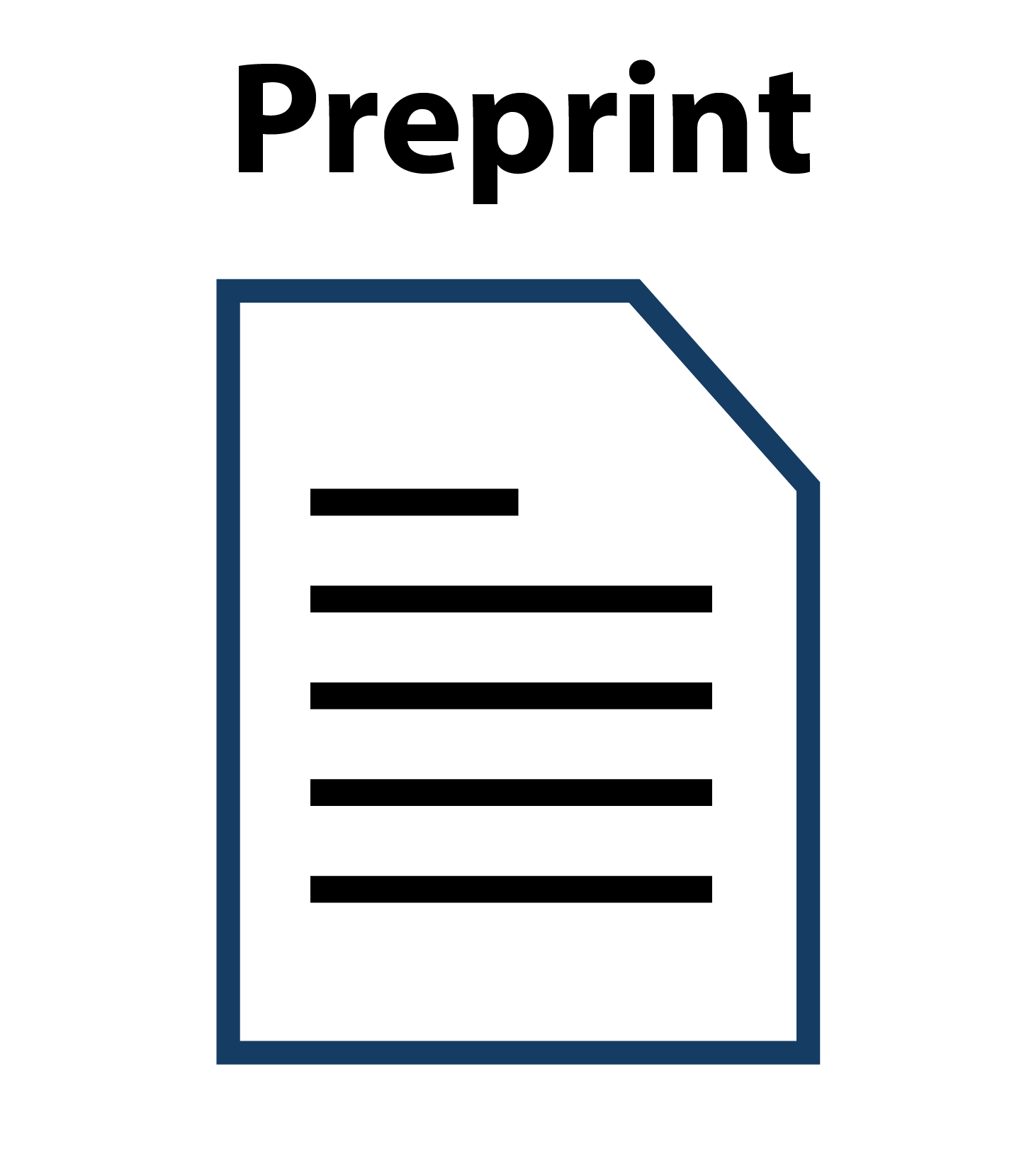 Preprint icon