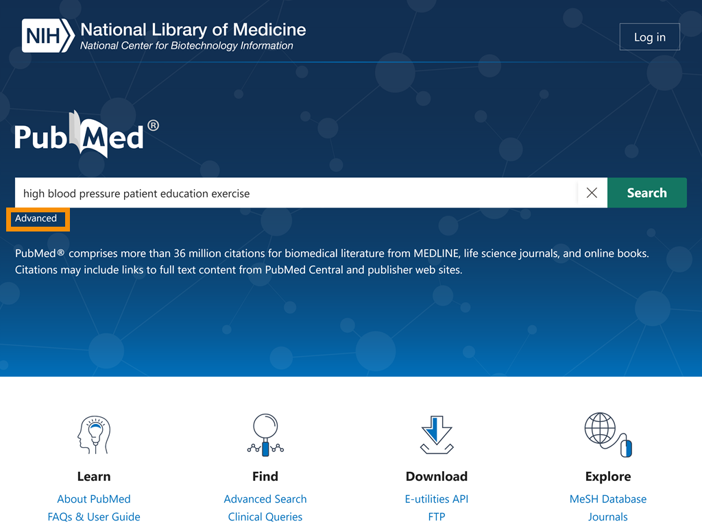 Wat zelf neerhalen Using PubMed in Evidence-Based Practice