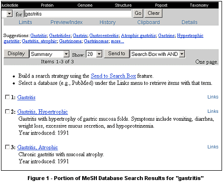 New Entrez Database Mesh Nlm Technical Bulletin 2003 Mar Apr