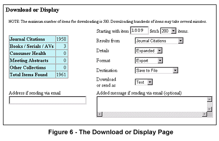 The Download or Display Page