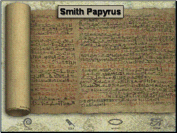 Screenshot/image of Smith Papyrus