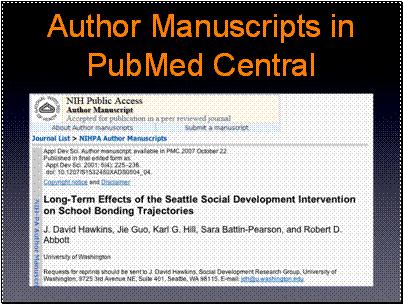 Author Manuscripts in PubMed Central