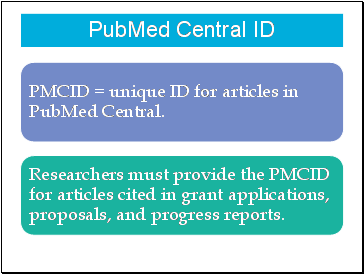 PubMed Central ID