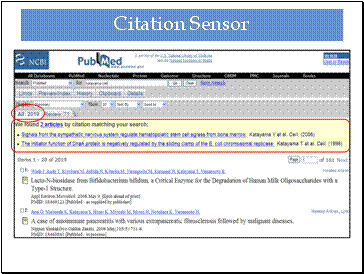 Citation Sensor
