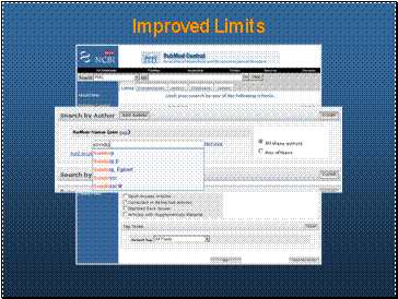 Improved Limits 