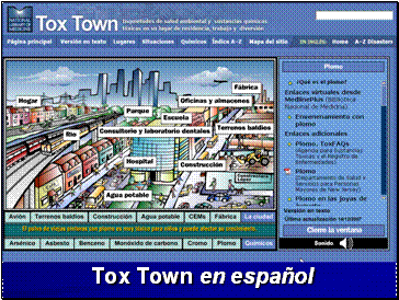 neighborhood scenes of the City, Port, Farm, US Mexico Border and Town are now available in Spanish