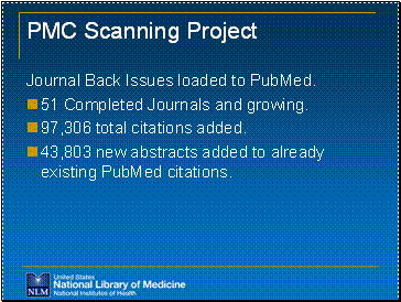PMC Scanning Project