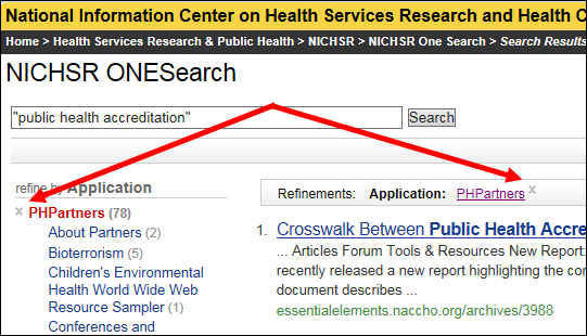 Return to ONESearch results.