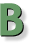 graphical image of the letter B