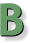 graphic of drop cap letter B