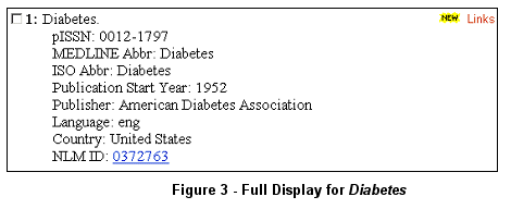 Full Display for Diabetes
