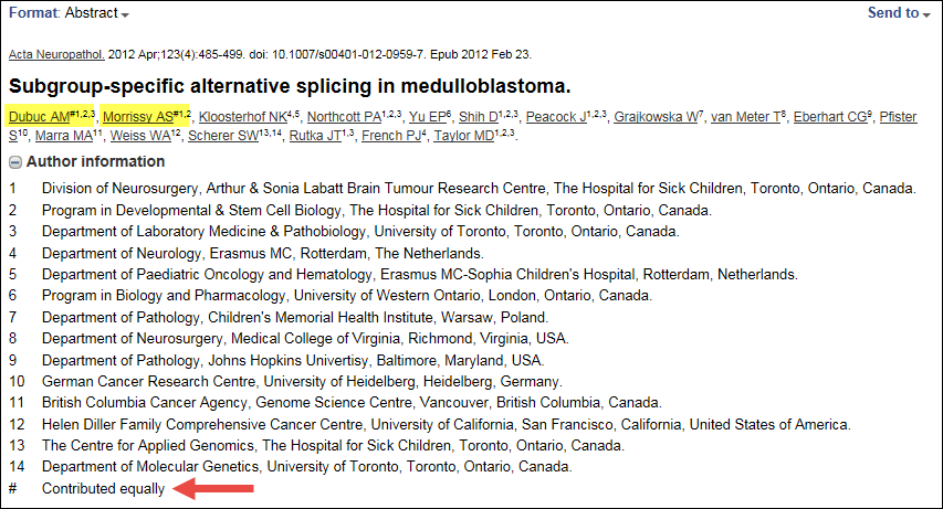 for Authors in PubMed. Technical Bulletin. 2017 Sep–Oct